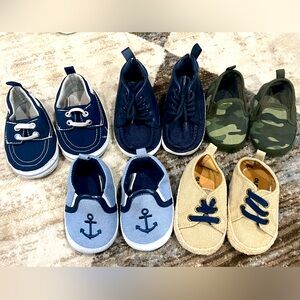 0-6 Months Baby Boy Shoe Bundle